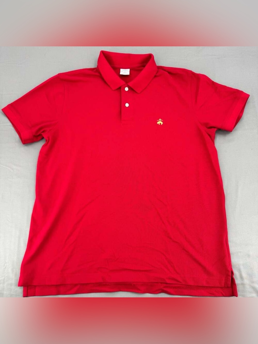 Brooks Brothers 1818 Performance Polo Red Slim Fit XL